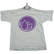 Nanolex T-Shirt Grey / Purple