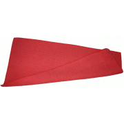 Waffled towel 55 х 27 см red