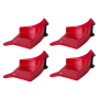 Detail Tire Guardz Red 4-pack