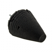 MONELLO - Uni-Cone Black Finishing Cone - 4"